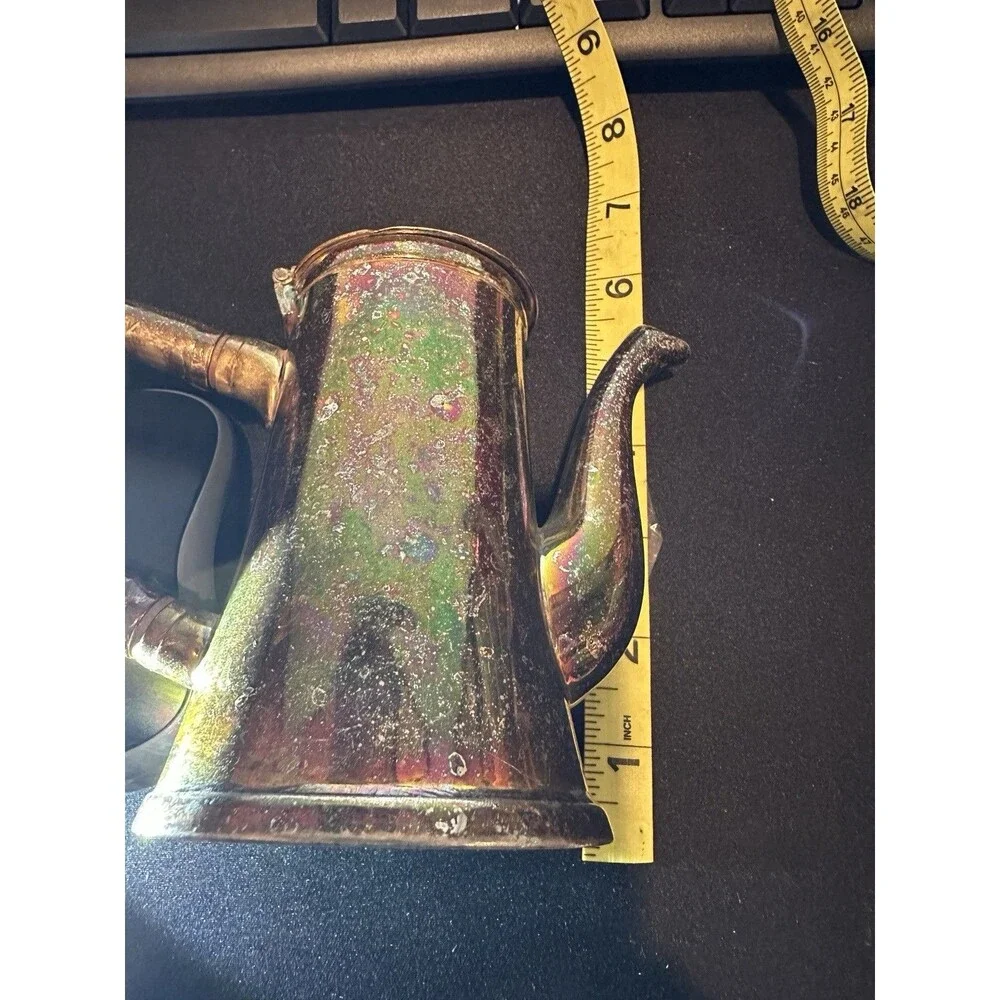 Grand Silver Co. Silver Solderer Wear-Brite nickel silver Creamer Pitcher